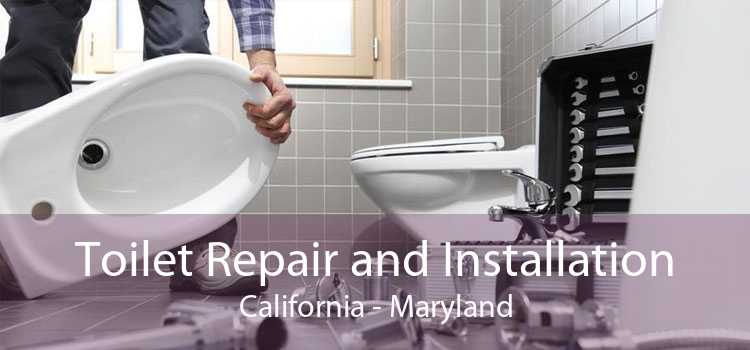 Toilet Repair and Installation California - Maryland