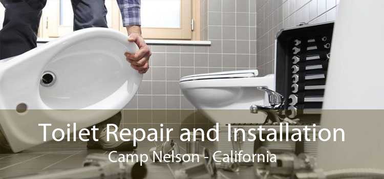 Toilet Repair and Installation Camp Nelson - California