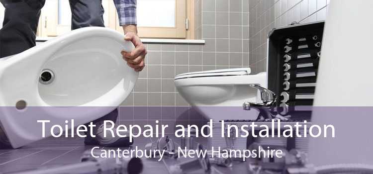 Toilet Repair and Installation Canterbury - New Hampshire