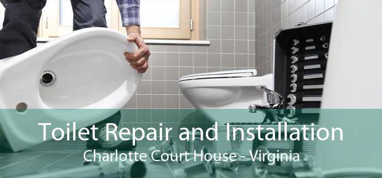 Toilet Repair and Installation Charlotte Court House - Virginia