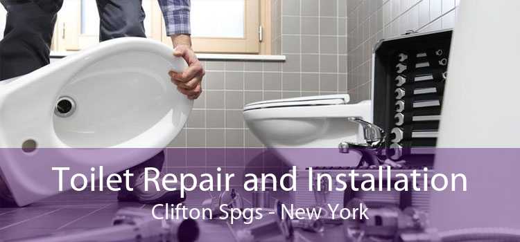 Toilet Repair and Installation Clifton Spgs - New York