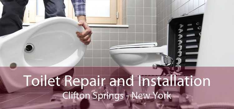 Toilet Repair and Installation Clifton Springs - New York
