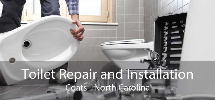 Toilet Repair and Installation Coats - North Carolina