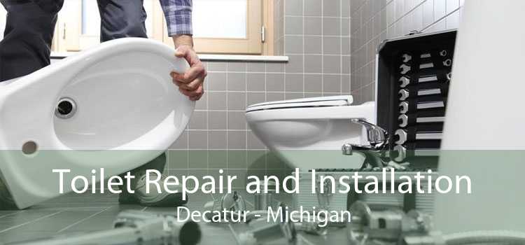 Toilet Repair and Installation Decatur - Michigan
