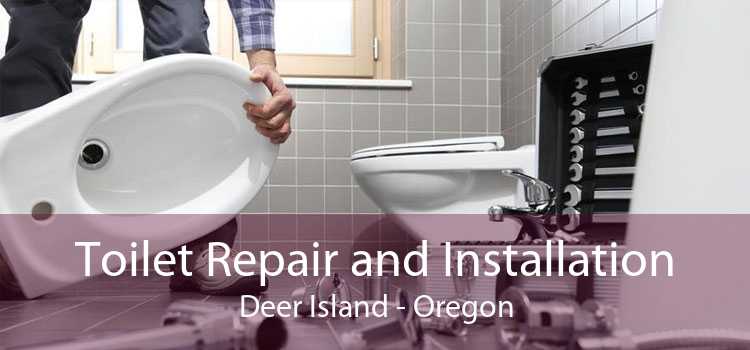 Toilet Repair and Installation Deer Island - Oregon