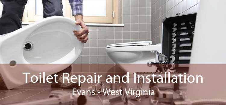 Toilet Repair and Installation Evans - West Virginia