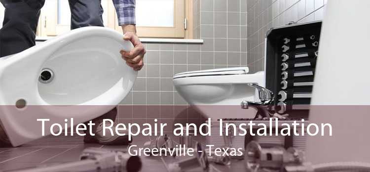 Toilet Repair and Installation Greenville - Texas