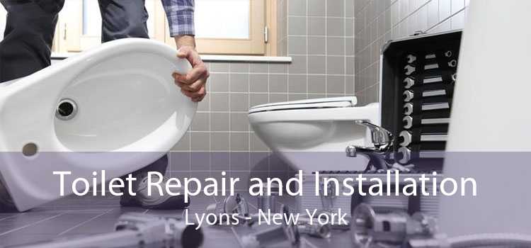 Toilet Repair and Installation Lyons - New York
