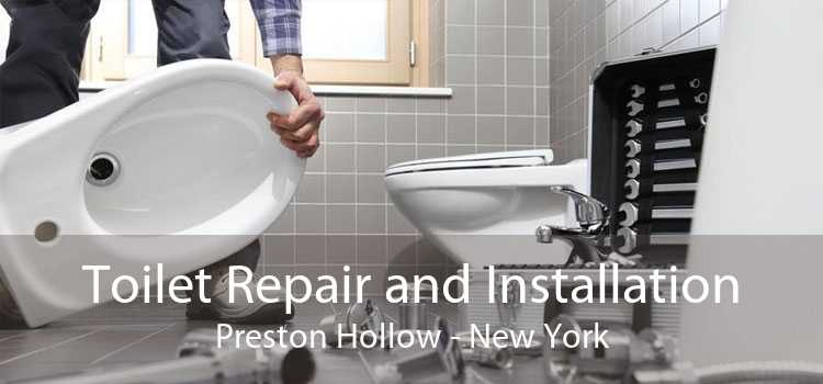 Toilet Repair and Installation Preston Hollow - New York