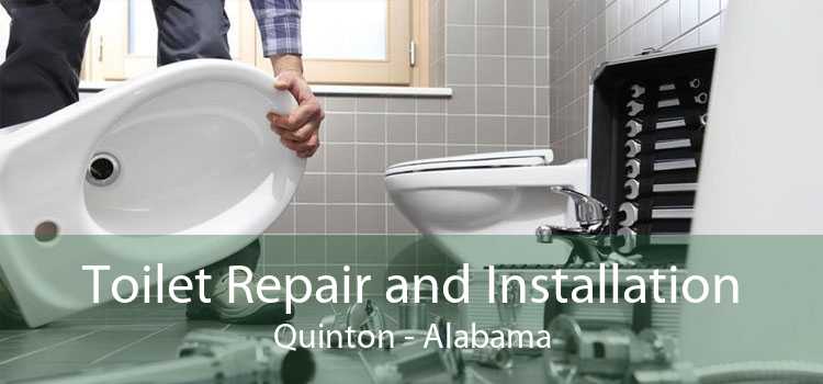 Toilet Repair and Installation Quinton - Alabama