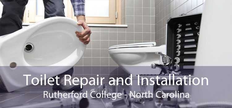 Toilet Repair and Installation Rutherford College - North Carolina