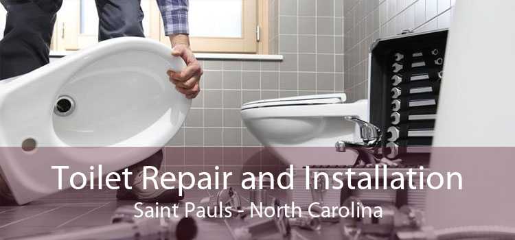 Toilet Repair and Installation Saint Pauls - North Carolina