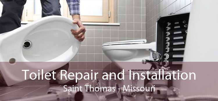 Toilet Repair and Installation Saint Thomas - Missouri