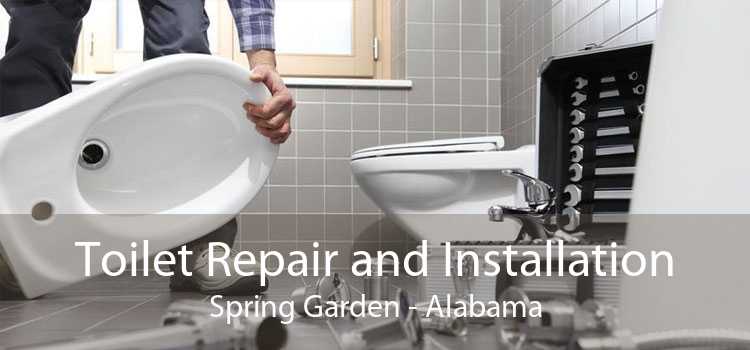 Toilet Repair and Installation Spring Garden - Alabama