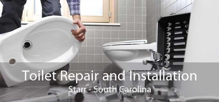 Toilet Repair and Installation Starr - South Carolina