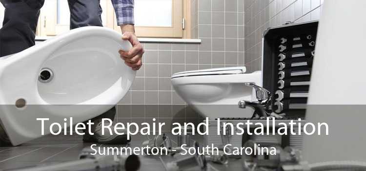 Toilet Repair and Installation Summerton - South Carolina