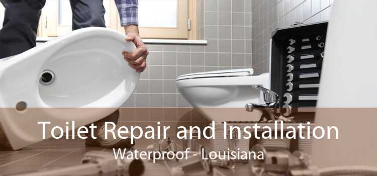Toilet Repair and Installation Waterproof - Louisiana