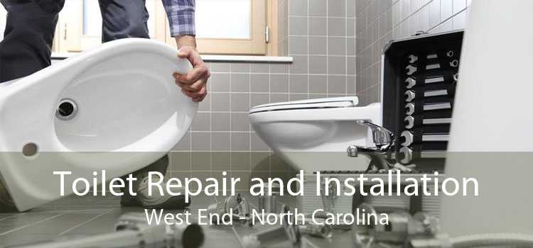 Toilet Repair and Installation West End - North Carolina