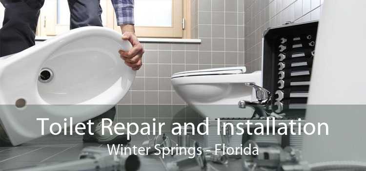 Toilet Repair and Installation Winter Springs - Florida