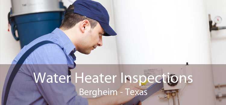 Water Heater Inspections Bergheim - Texas