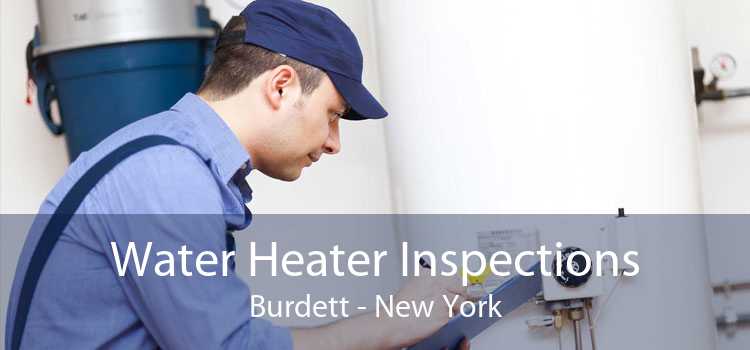 Water Heater Inspections Burdett - New York