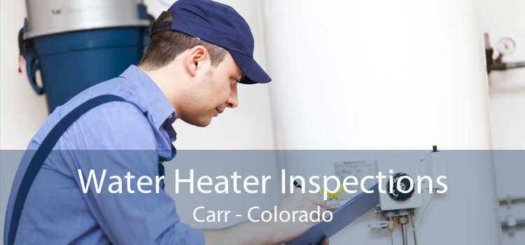 Water Heater Inspections Carr - Colorado