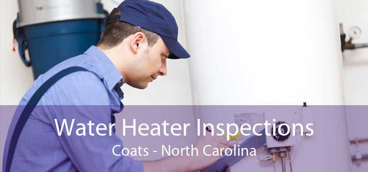 Water Heater Inspections Coats - North Carolina