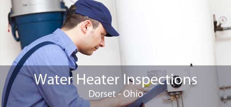 Water Heater Inspections Dorset - Ohio
