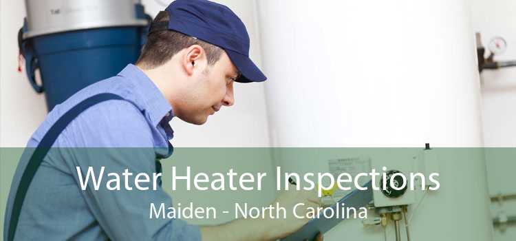 Water Heater Inspections Maiden - North Carolina