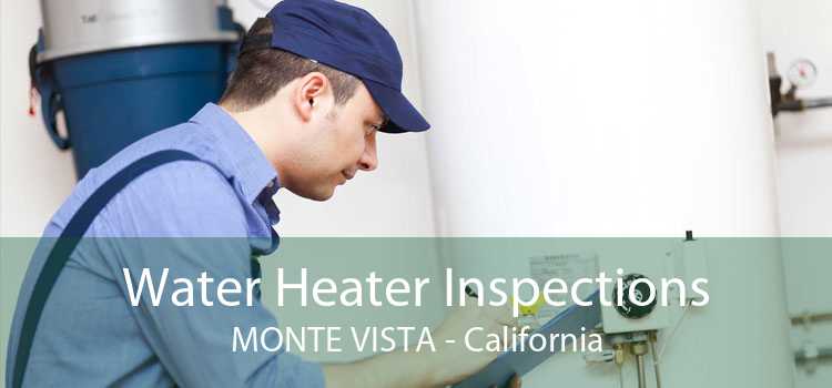 Water Heater Inspections MONTE VISTA - California