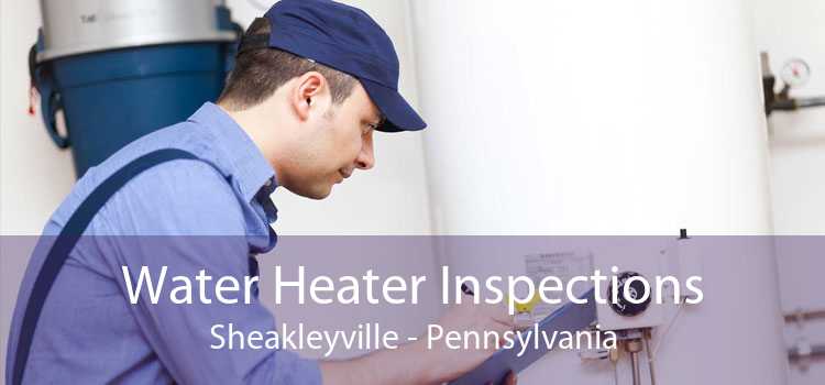 Water Heater Inspections Sheakleyville - Pennsylvania