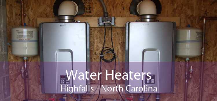 Water Heaters Highfalls - North Carolina