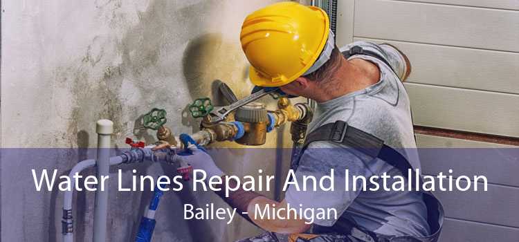Water Lines Repair And Installation Bailey - Michigan