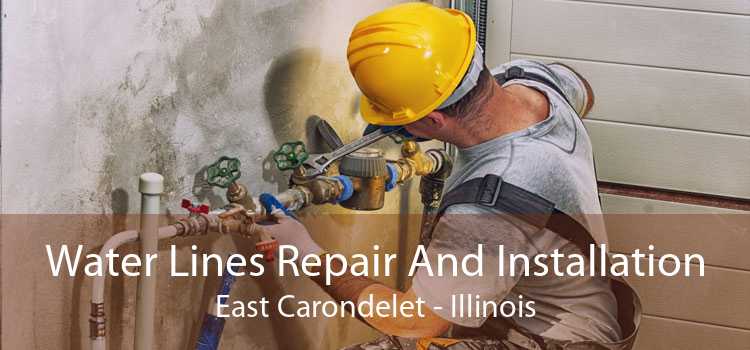 Water Lines Repair And Installation East Carondelet - Illinois