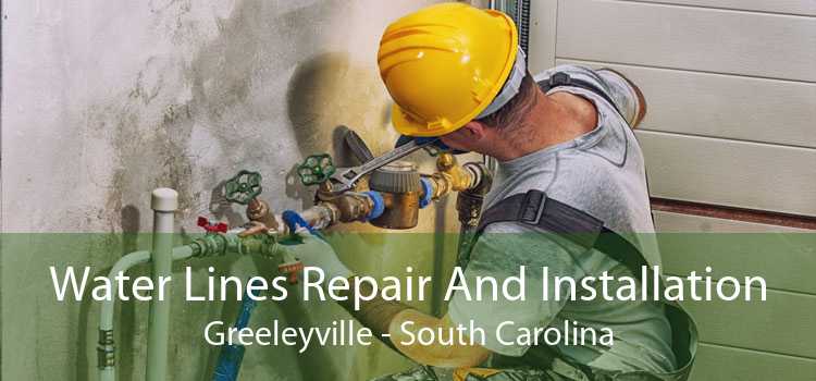 Water Lines Repair And Installation Greeleyville - South Carolina