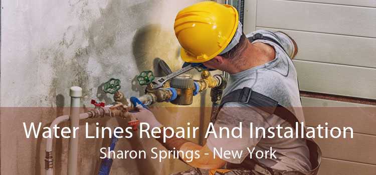 Water Lines Repair And Installation Sharon Springs - New York