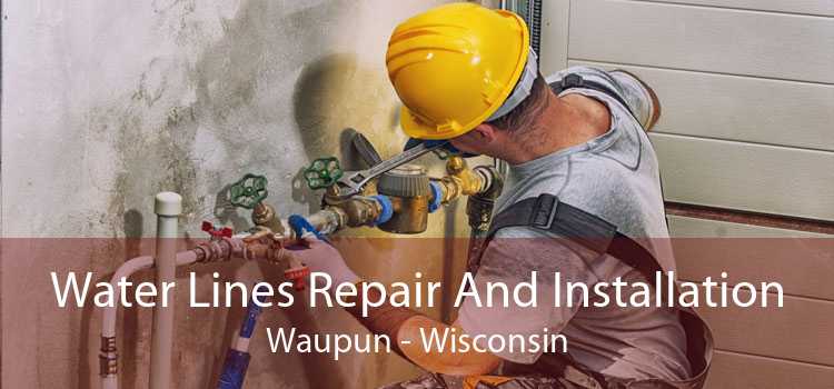 Water Lines Repair And Installation Waupun - Wisconsin