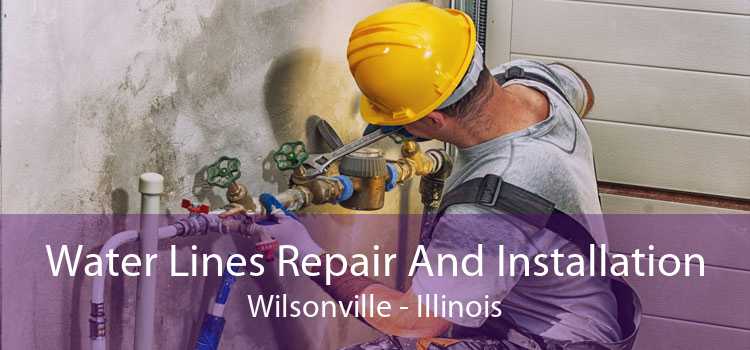 Water Lines Repair And Installation Wilsonville - Illinois