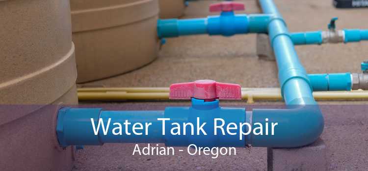 Water Tank Repair Adrian - Oregon
