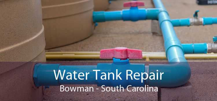 Water Tank Repair Bowman - South Carolina