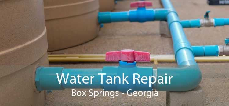 Water Tank Repair Box Springs - Georgia