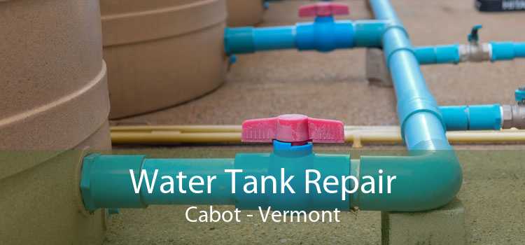 Water Tank Repair Cabot - Vermont