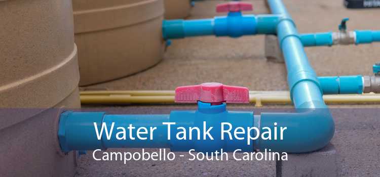 Water Tank Repair Campobello - South Carolina