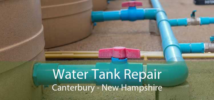 Water Tank Repair Canterbury - New Hampshire