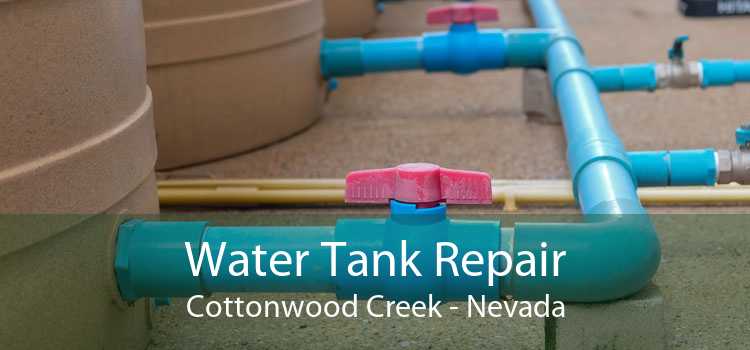 Water Tank Repair Cottonwood Creek - Nevada