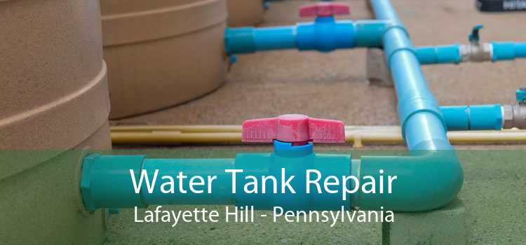 Water Tank Repair Lafayette Hill - Pennsylvania