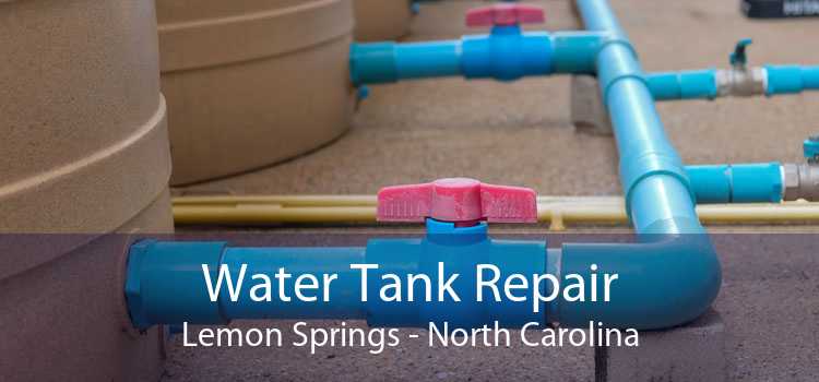 Water Tank Repair Lemon Springs - North Carolina