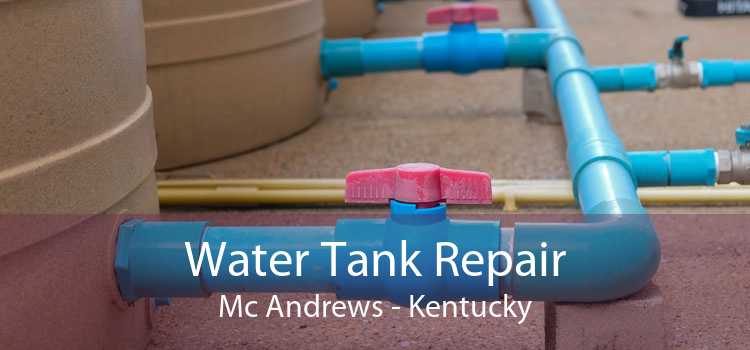 Water Tank Repair Mc Andrews - Kentucky