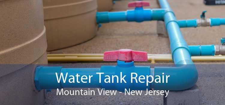 Water Tank Repair Mountain View - New Jersey