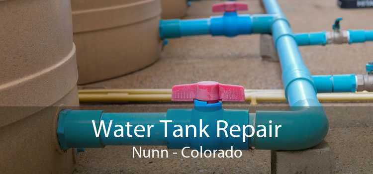 Water Tank Repair Nunn - Colorado